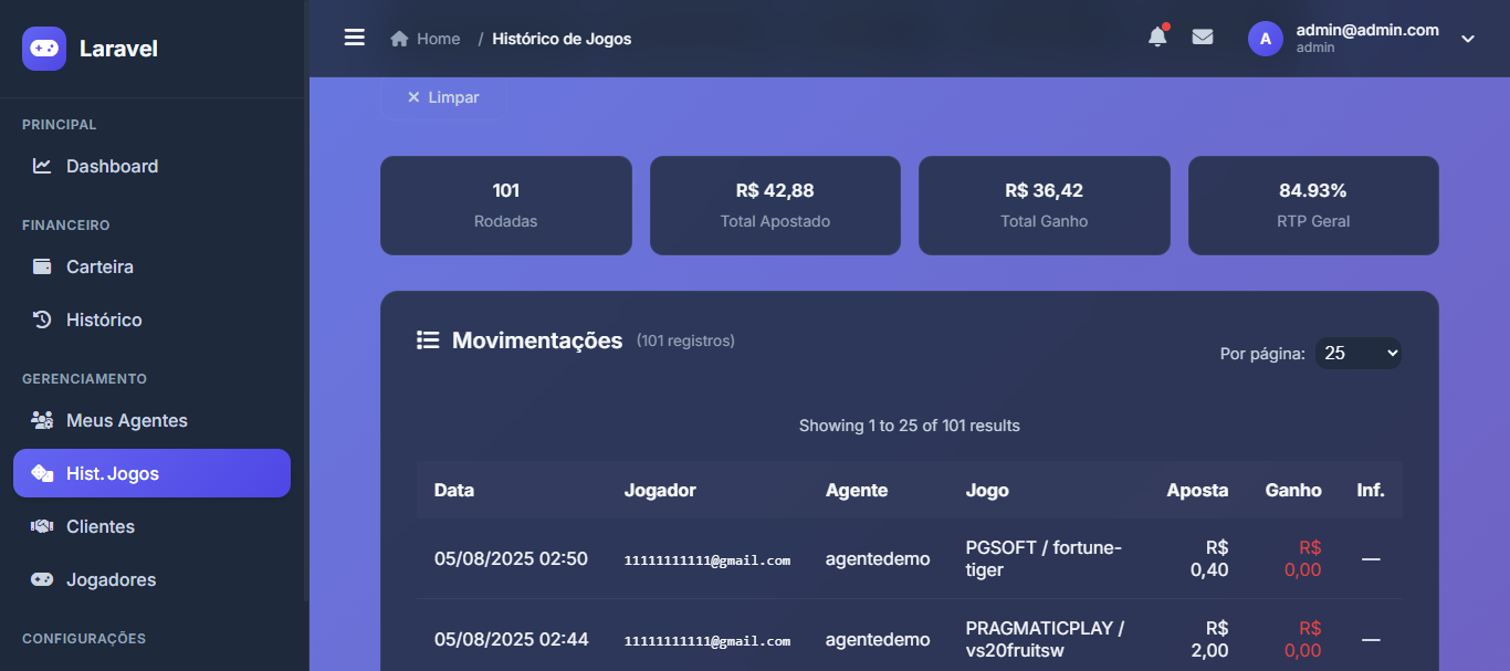 Script Agregador 1400 jogos de cassino da Api de 30 jogos da Pg e 40 Jogos da Pragmatic Api Play Fiver - Imagem 5