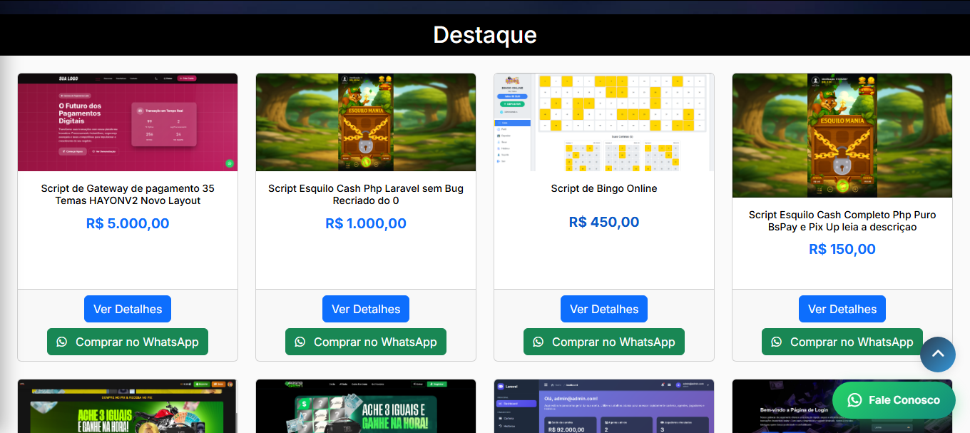 Script Loja Virtual Produto fisico e digital - Imagem 2