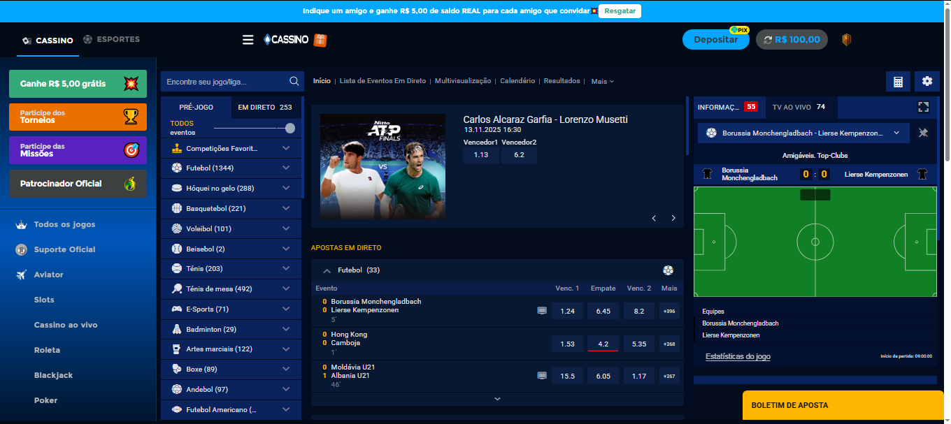 Script de Cassino Com Apostas Esportivas - Imagem 2